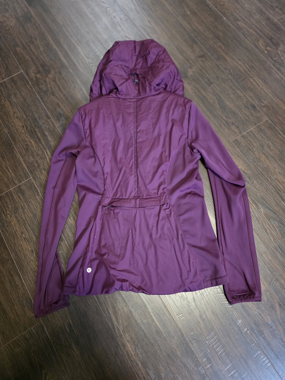 Luluemon Plum Run 4 Cold Primaloft Half Zip Pullover Jacket - Picture 3 of 7